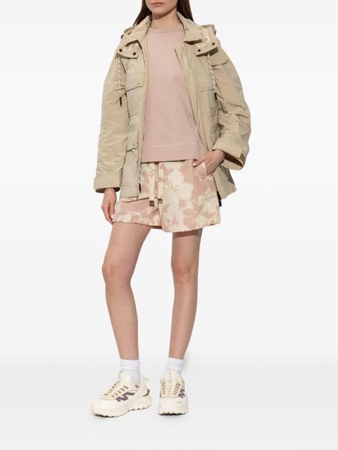 Moncler Grenoble Lerozel hooded multi-pocket zip-up acket - Neutrals - zdjęcie produktu nr 2