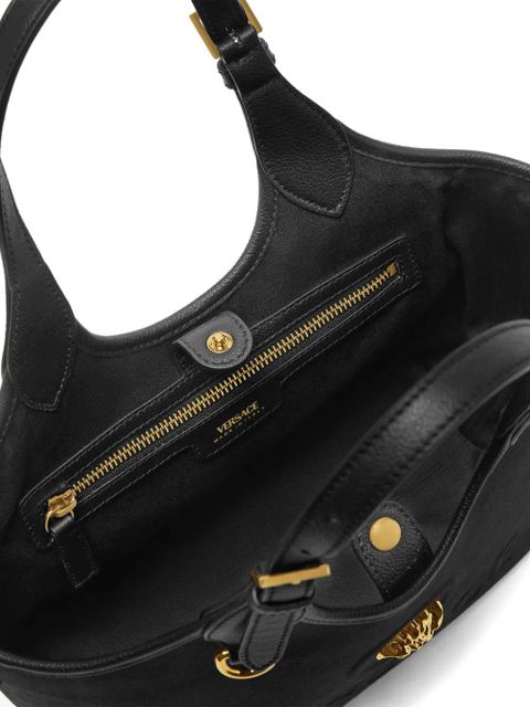 Versace mini Medusa-logo tote bag - Black