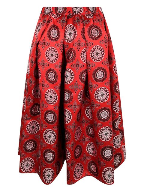 Comme Des Garçons cropped trousers - Red - zdjęcie produktu nr 2