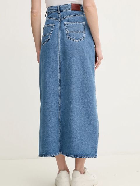 Pepe Jeans spódnica jeansowa MAXI SKIRT HW