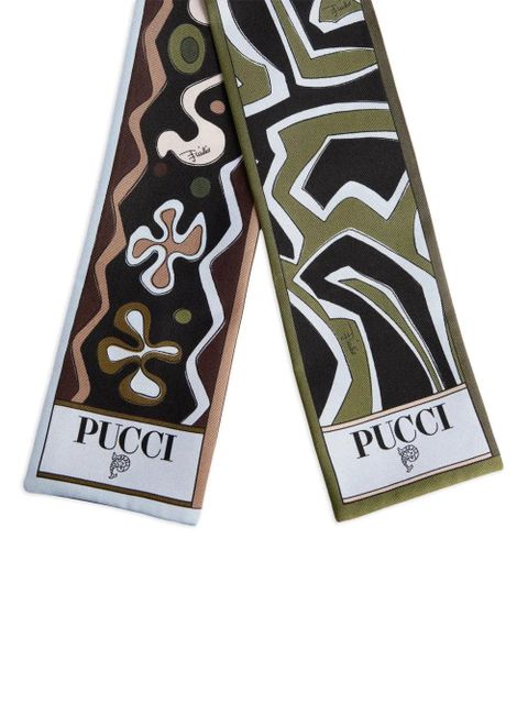 PUCCI geometric-print scarf - Black - zdjęcie produktu nr 2