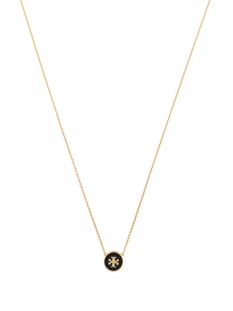 Tory Burch Kira enamel pendant necklace - Gold - zdjęcie produktu nr 1