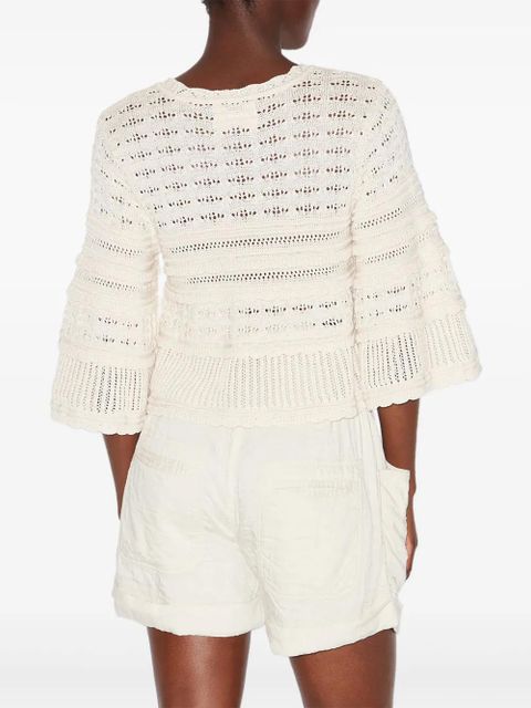 MARANT ÉTOILE Azelia sweater - Neutrals - zdjęcie produktu nr 2