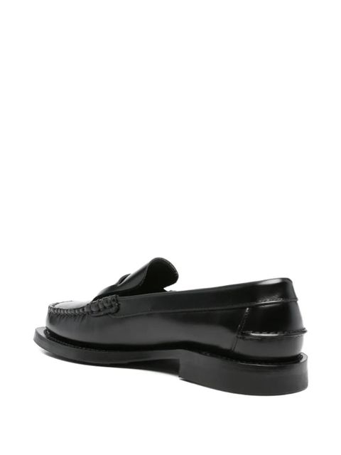 Hereu leather penny loafers - Black