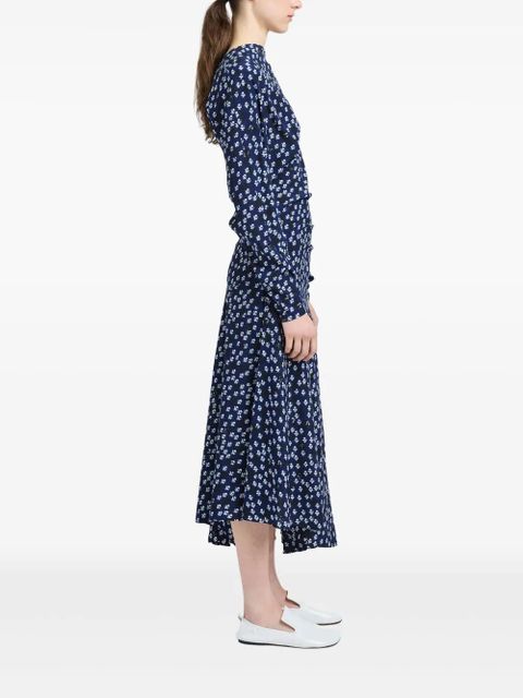 Proenza Schouler Alina midi dress - Blue