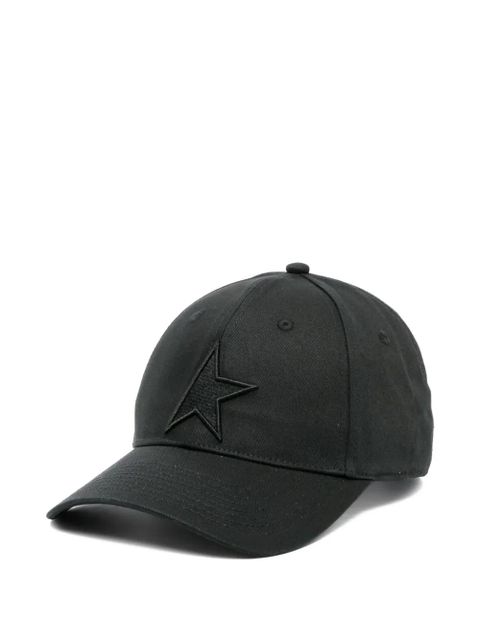 Golden Goose logo-embroidered cap - Black - zdjęcie produktu nr 1