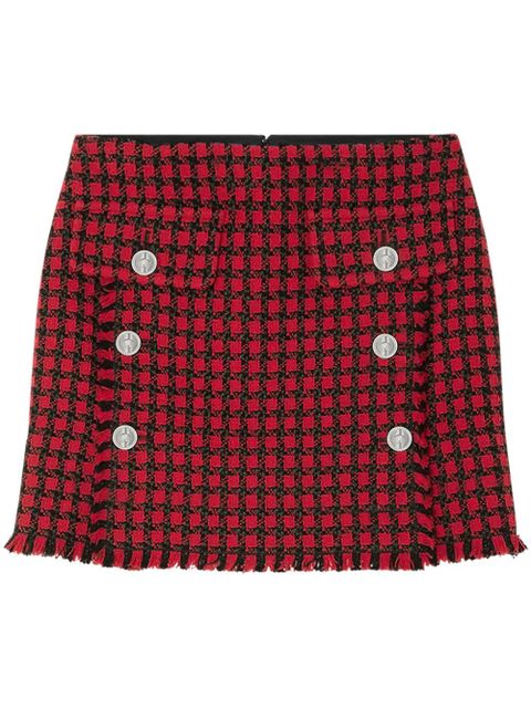 Versace tweed pencil skirt - Red - zdjęcie produktu nr 1