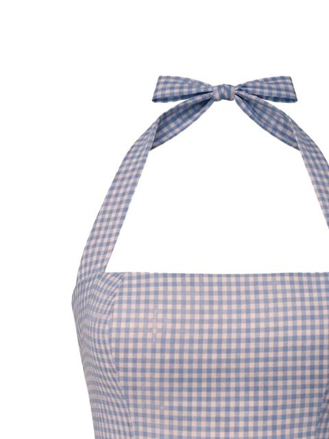 Reformation Malika top - Blue - zdjęcie produktu nr 2