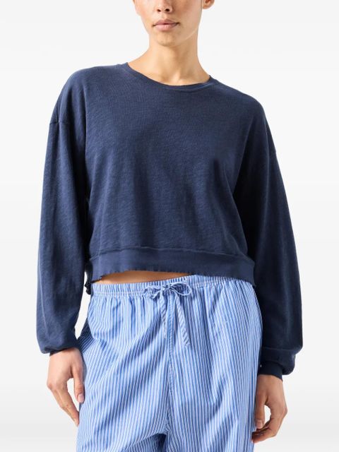 American Vintage Sonoma long-sleeve T-shirt - Blue