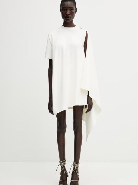 Coperni sukienka oversize z wiskozy Zero Waste Draped - zdjęcie produktu nr 1
