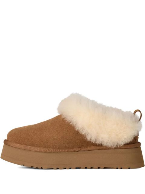 UGG platform suede flat mules - Brown - zdjęcie produktu nr 1