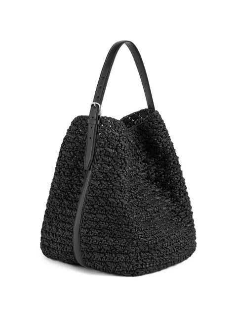 TOTEME belt detail tote bag - Black