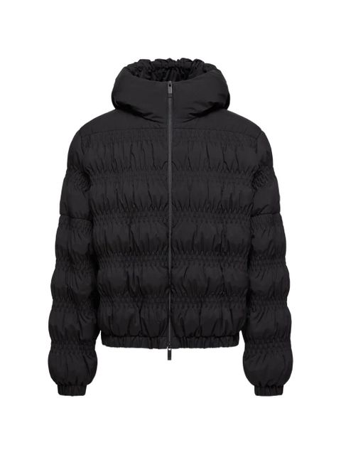 Moncler zip-up hooded jacket - Black - zdjęcie produktu nr 1