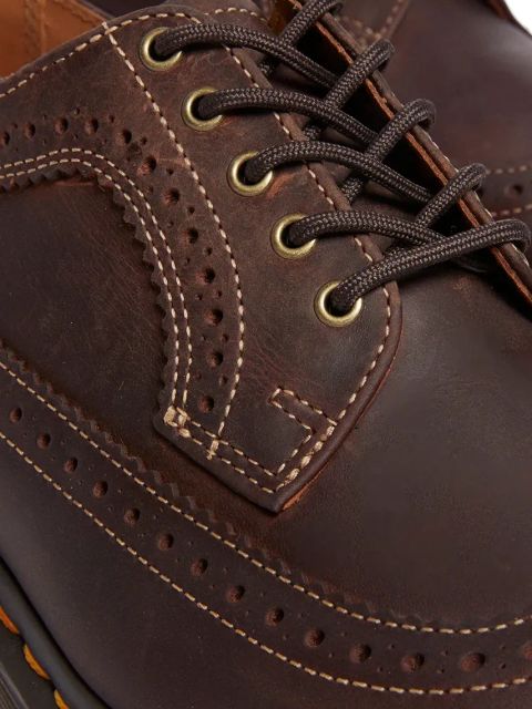 Dr. Martens półbuty skórzane 3989 YS kolor brązowy DM40553201