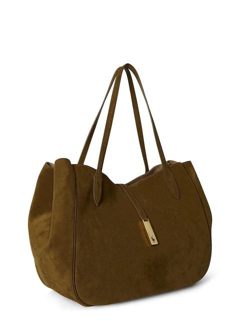 Polo Ralph Lauren torebka zamszowa - zdjęcie produktu nr 2