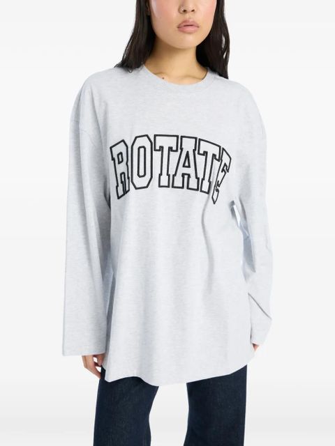 ROTATE BIRGER CHRISTENSEN long-sleeves T-shirt - Grey