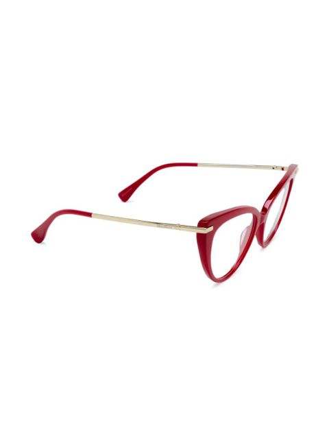 Max Mara Eyewear cat-eye glasses - Red - zdjęcie produktu nr 2