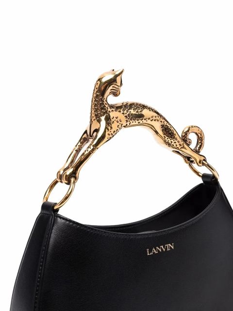 Lanvin embellished-handle tote bag - Black