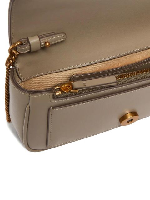 PINKO leather mini bag - Neutrals