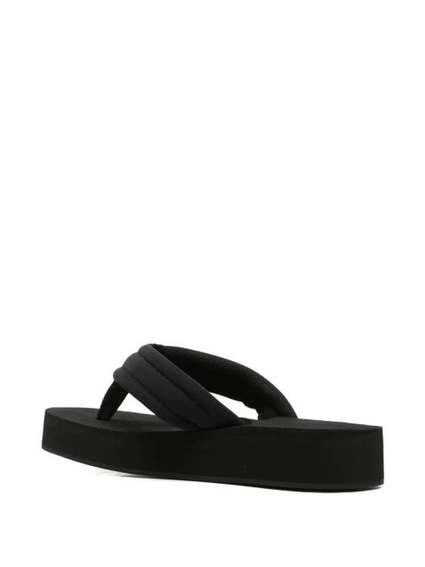 Coperni platform sandals - Black