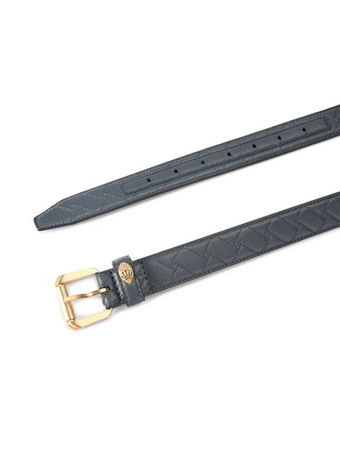 Kurt Geiger London pasek skórzany Kensington damski kolor czarny 5256121109 - zdjęcie produktu nr 2