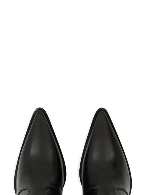 ETRO 70mm leather ankle boots - Black