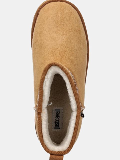 Just Cavalli śniegowce kolor beżowy 79RA3S34ZSD44U68