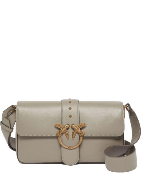 PINKO leather crossbody bag - Green - zdjęcie produktu nr 1