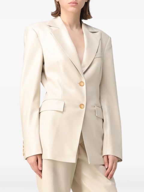 Nanushka single-breasted blazer - Neutrals