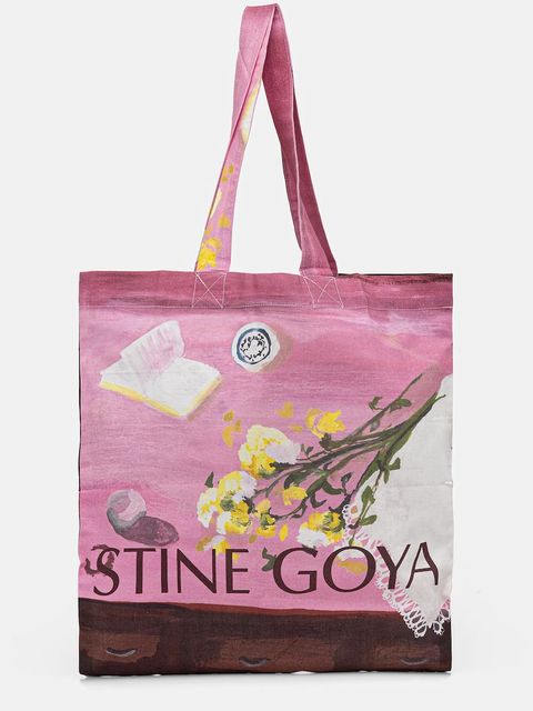 Stine Goya torebka bawełniana kolor różowy SG-PS26-A016-2285 - zdjęcie produktu nr 1