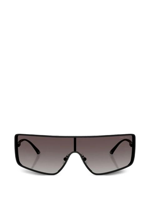Jimmy Choo Xara rectangle frame sunglasses - Black - zdjęcie produktu nr 1