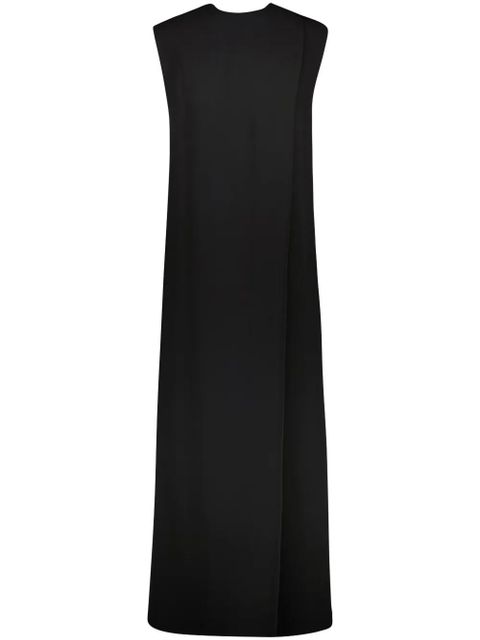Yves Salomon maxi silk dress - Black - zdjęcie produktu nr 1