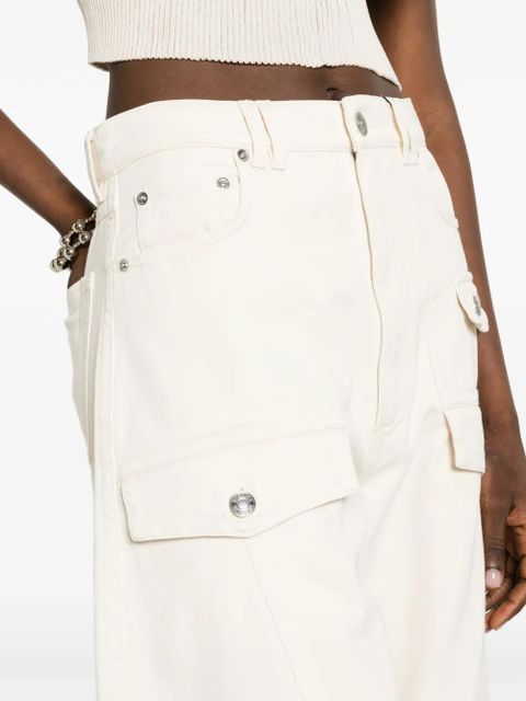 Sportmax Spxfashion patch-pocket jeans - Neutrals