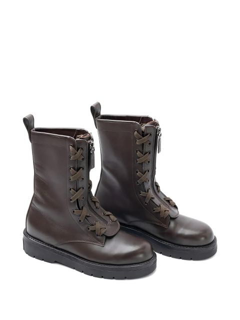 Valentino Garavani zip-fastening boots - Brown - zdjęcie produktu nr 2