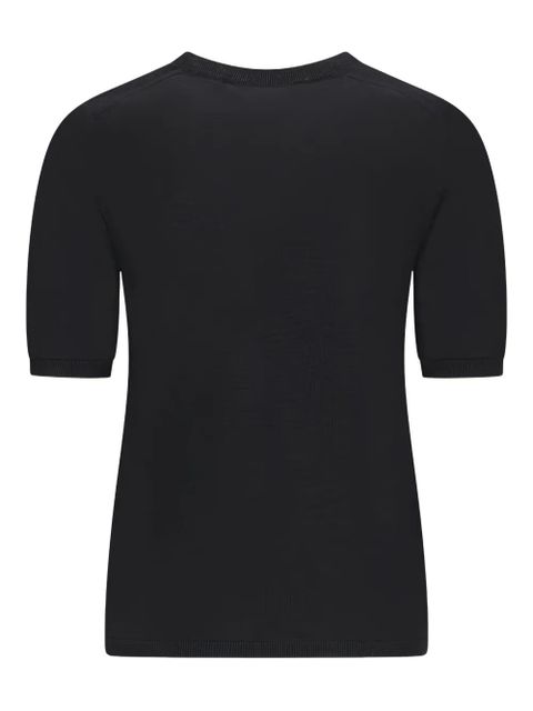 Max Mara short-sleeved sweater - Black - zdjęcie produktu nr 2