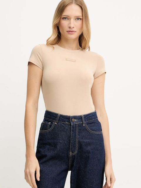 Armani Exchange t-shirt damski kolor zielony XW001362 AF16294 - zdjęcie produktu nr 1