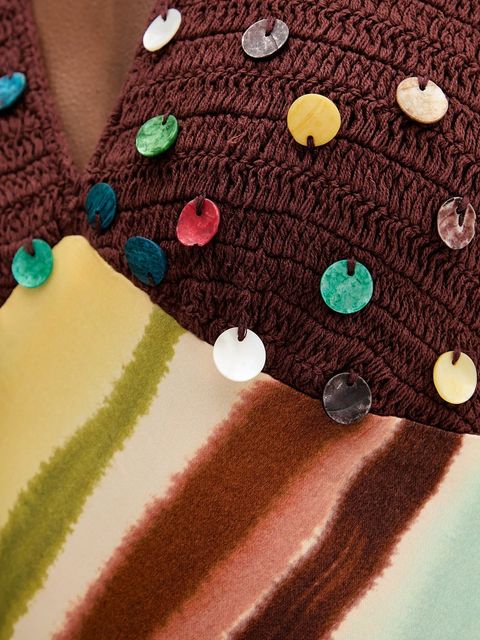 Never Fully Dressed sukienka bawełniana kolor pomarańczowy maxi rozkloszowana NFDDR2267