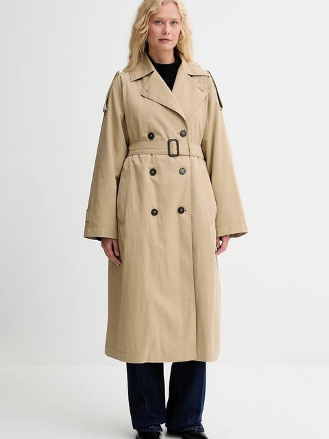 Weekend Max Mara trencz GHIA kolor beżowy 2525026012600 - zdjęcie produktu nr 1