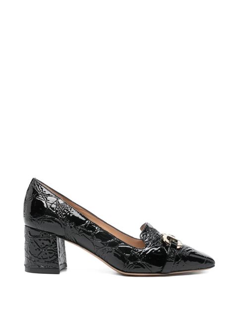 Ferragamo Gancini-buckle pumps - Black - zdjęcie produktu nr 1