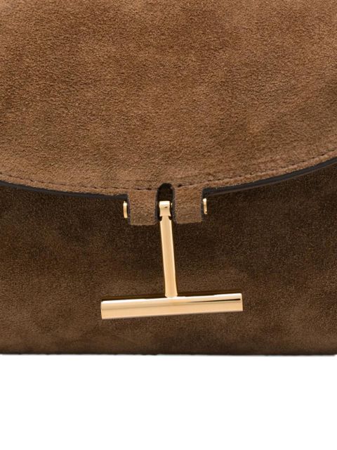 TOM FORD medium T-hardware tote bag - Brown