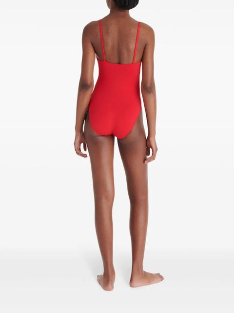 ERES square-neck swimsuit - Red
