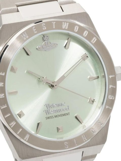 Vivienne Westwood Charterhouse stainless-steel watch - Green - zdjęcie produktu nr 2