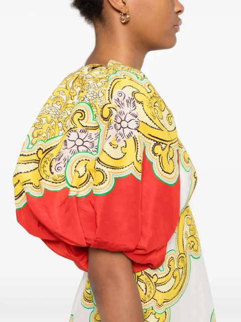 ALEMAIS Sierra midi dress - White