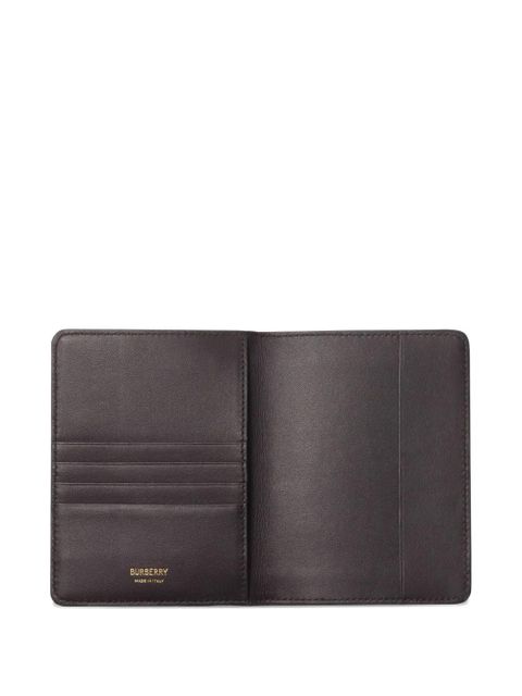 Burberry check-pattern wallet - Brown