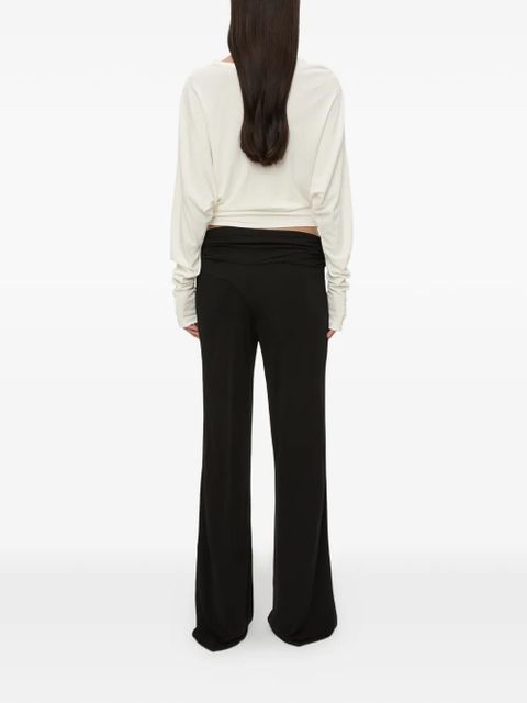 Christopher Esber Manto long sleeve top - Black