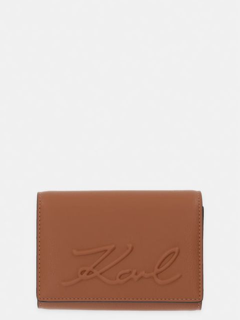 Karl Lagerfeld portfel damski z imitacji skóry K/VILLE - zdjęcie produktu nr 2