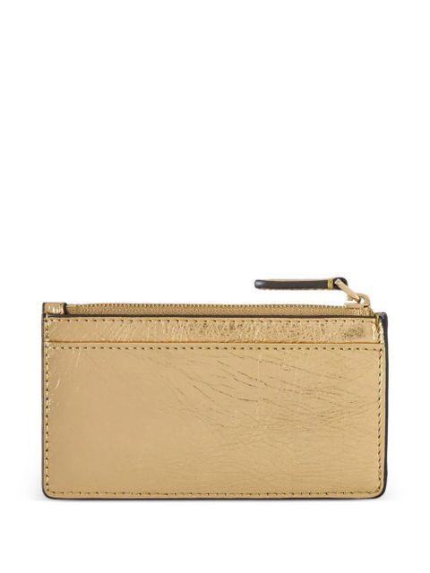 Mulberry Continental zipped long leather card holder - Gold - zdjęcie produktu nr 2