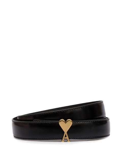 AMI Paris Ami de Coeur buckle belt - Black - zdjęcie produktu nr 1