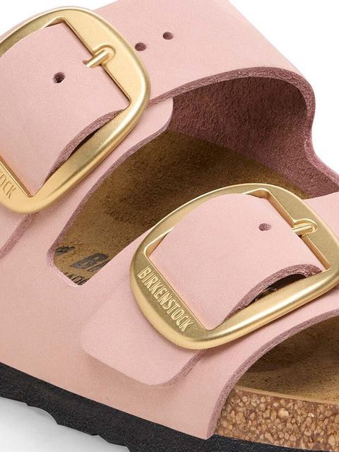 Birkenstock klapki nubukowe Arizona Big Buckle - zdjęcie produktu nr 2