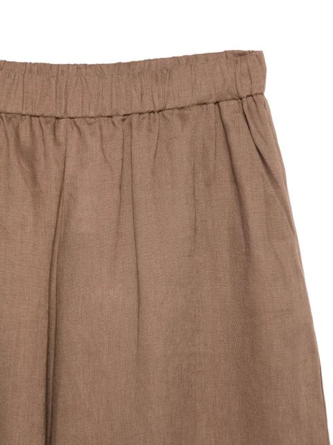 Max Mara elasticated-waistband trousers - Brown